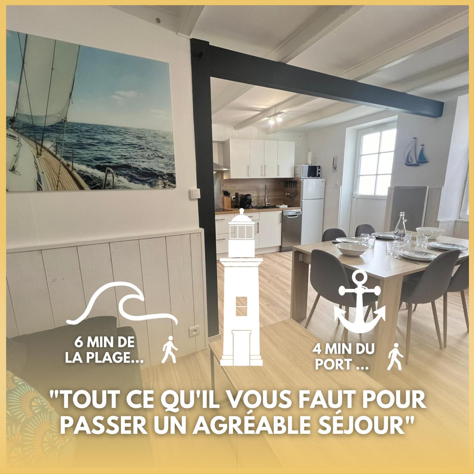 Le Phare De La Cotiniere - Proche Port Et Centre Apartment La Flotte